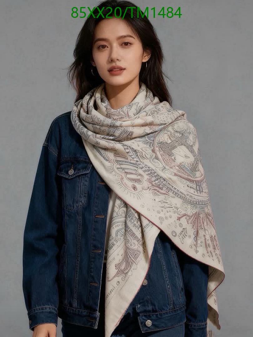 Hermes-Scarf Code: TM1484 $: 85USD