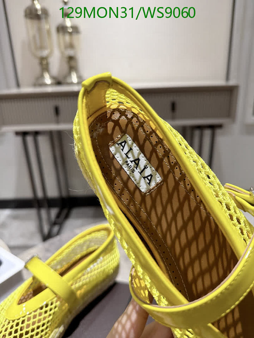 Alaia-Women Shoes Code: WS9060 $: 129USD