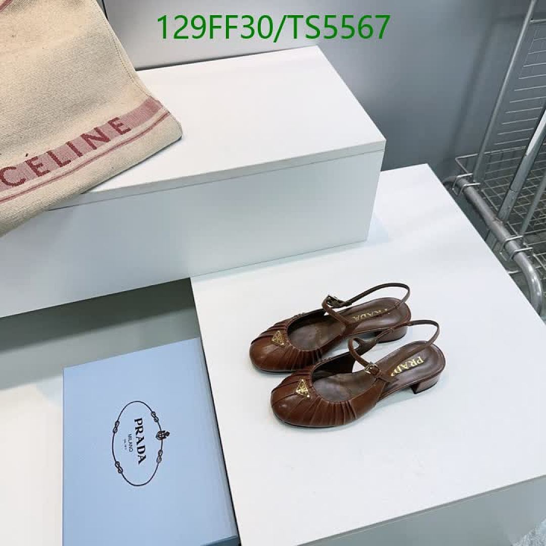 Prada-Women Shoes Code: TS5567 $: 129USD