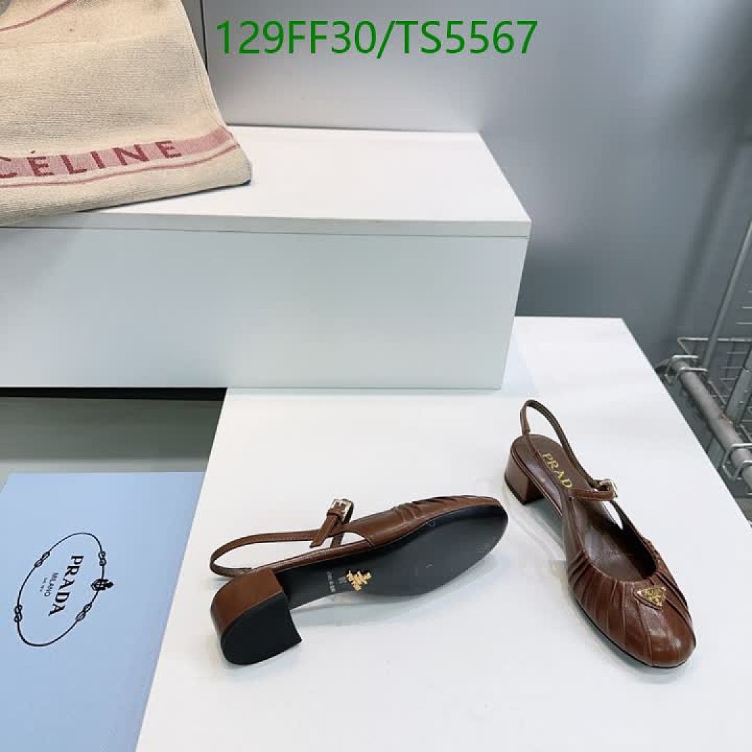 Prada-Women Shoes Code: TS5567 $: 129USD