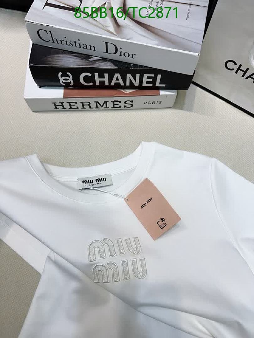 Miu Miu-Clothing Code: TC2871 $: 85USD