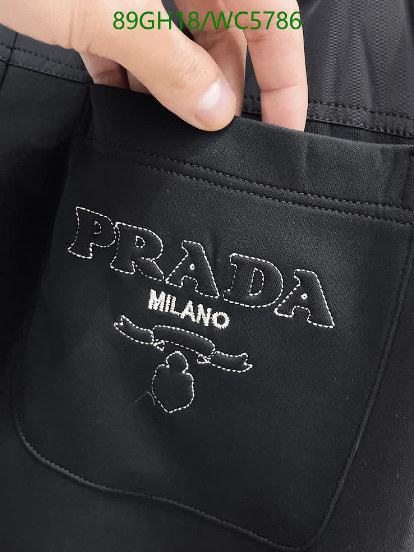 Prada-Clothing Code: WC5786 $: 89USD