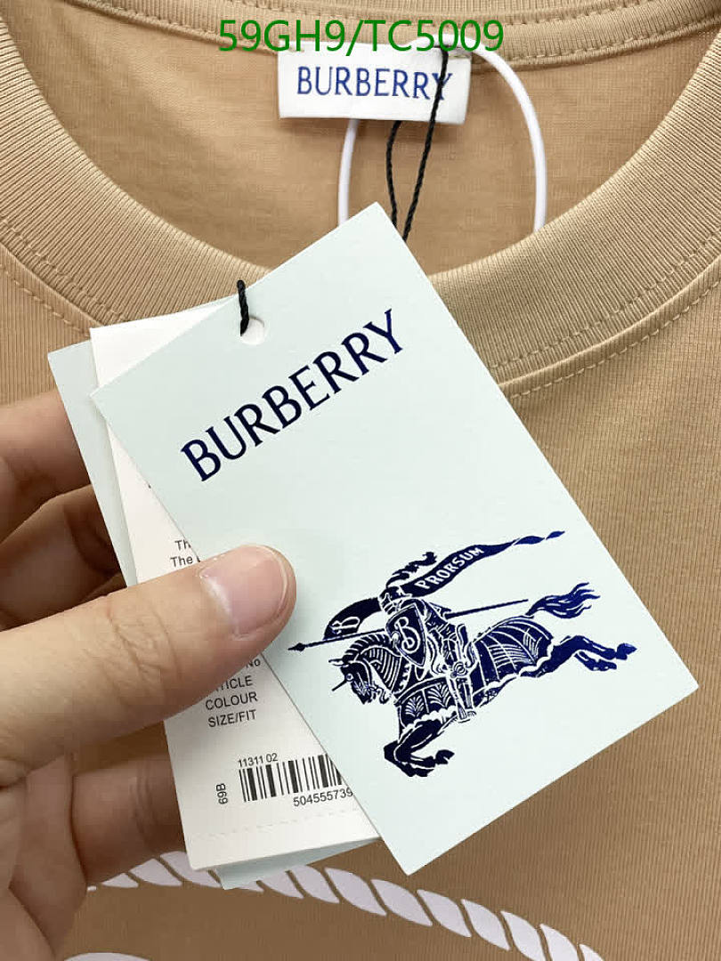 Burberry-Clothing Code: TC5009 $: 59USD