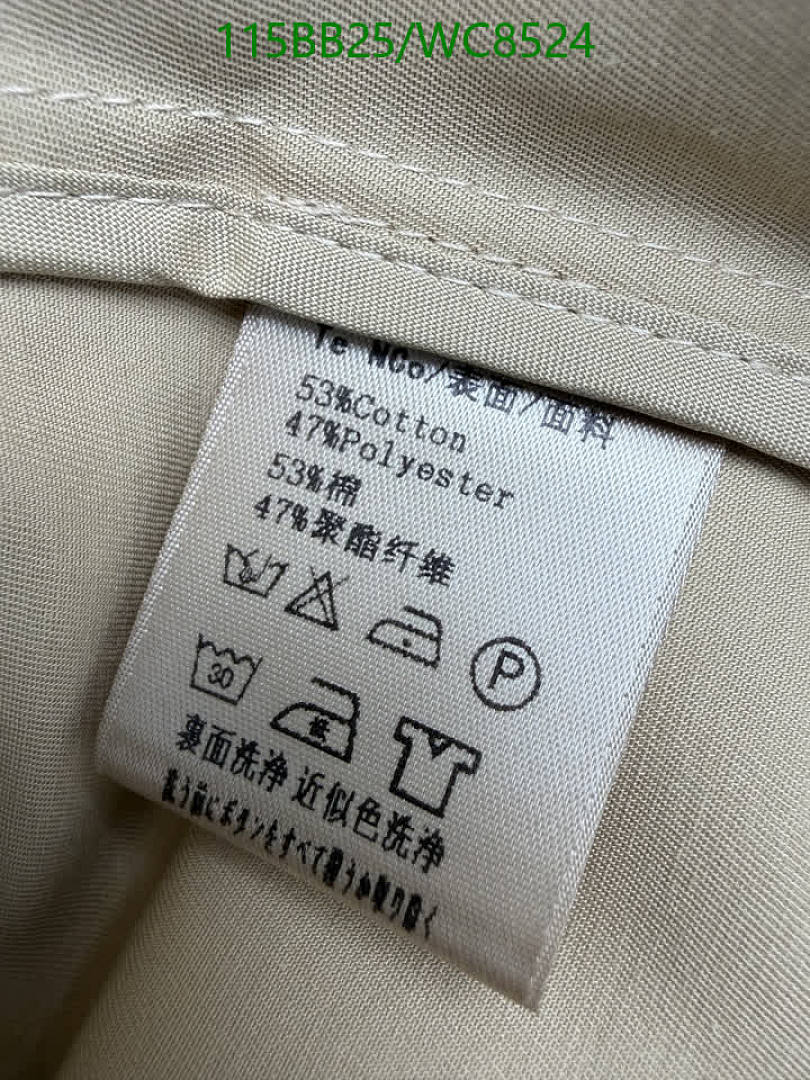 Burberry-Clothing Code: WC8524 $: 115USD