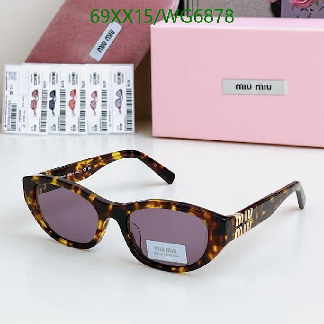 Miu Miu-Glasses Code: WG6878 $: 69USD