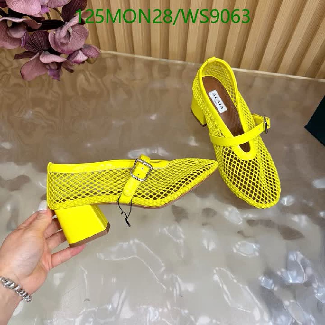 Alaia-Women Shoes Code: WS9063 $: 125USD