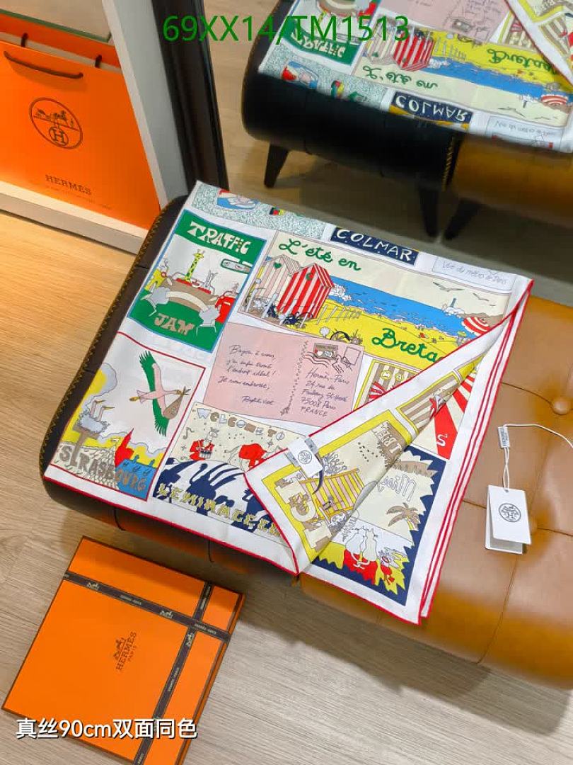 Hermes-Scarf Code: TM1513 $: 69USD