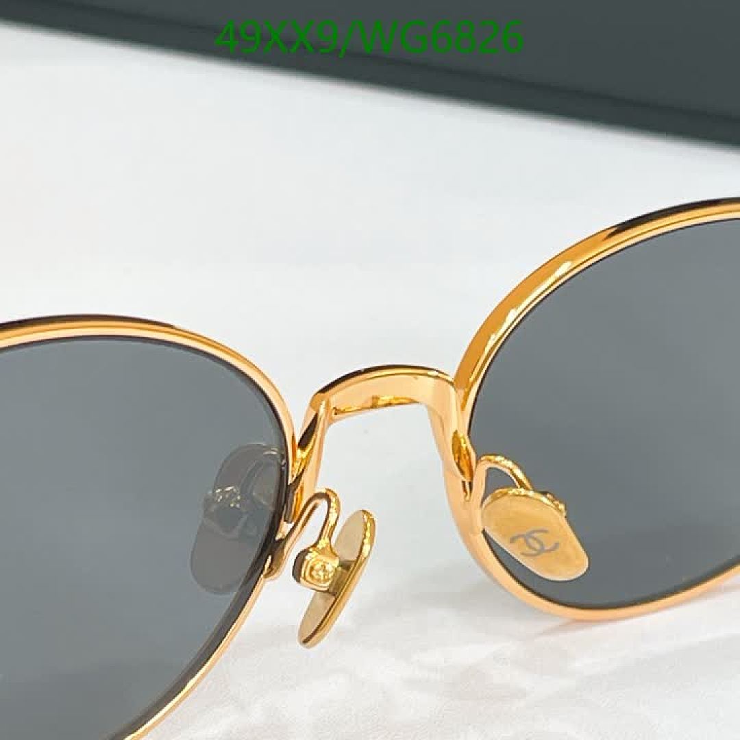 Chanel-Glasses Code: WG6826 $: 49USD