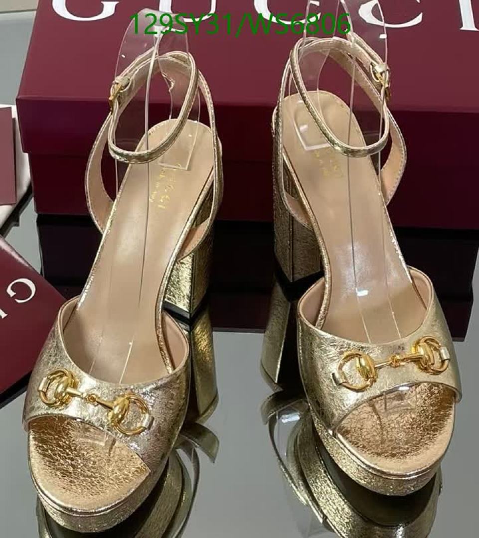 Gucci-Women Shoes Code: WS6806 $: 129USD