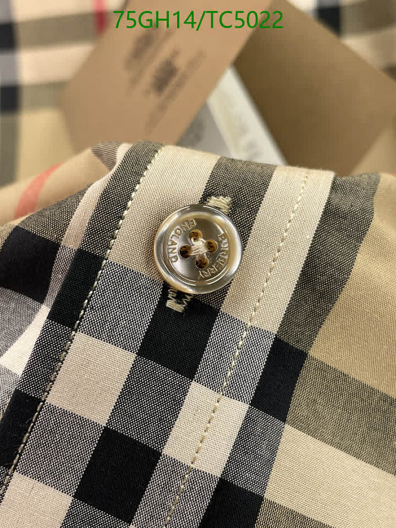 Burberry-Clothing Code: TC5022 $: 75USD