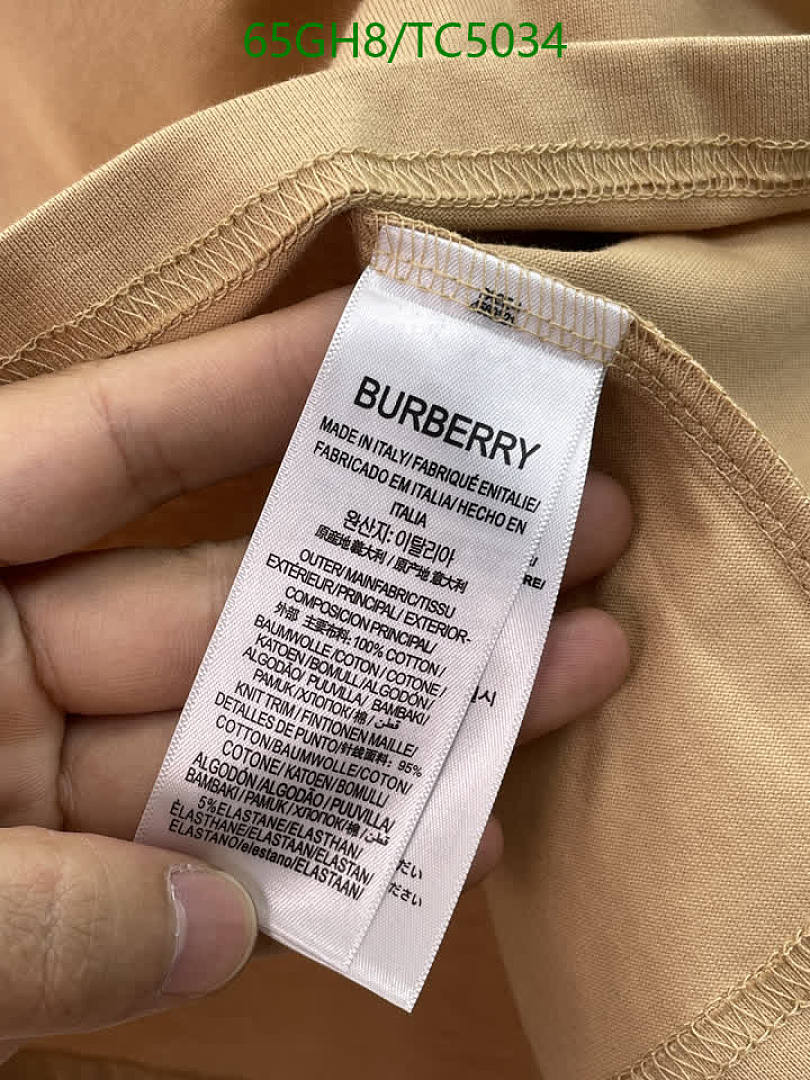 Burberry-Clothing Code: TC5034 $: 65USD