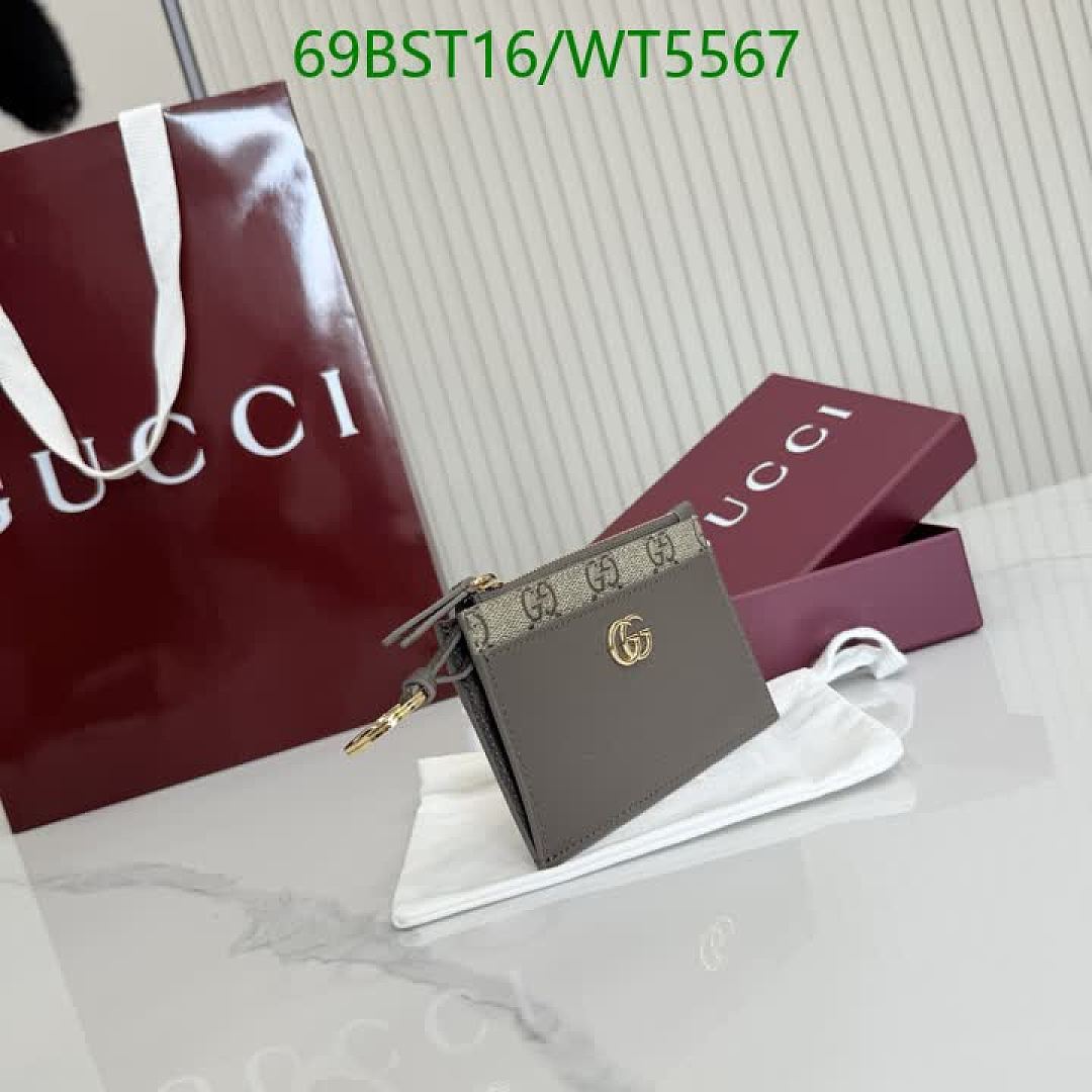 Gucci-Wallet Mirror Quality Code: WT5567 $: 69USD
