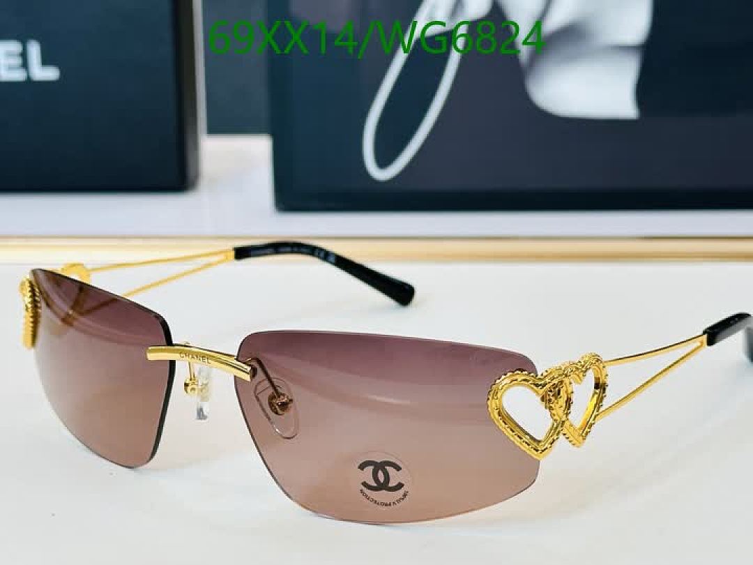 Chanel-Glasses Code: WG6824 $: 69USD