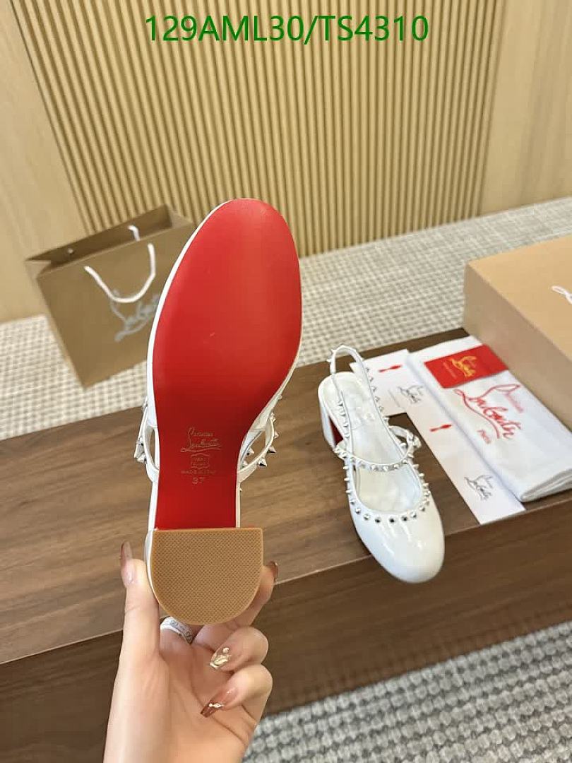 Christian Louboutin-Women Shoes Code: TS4310 $: 129USD