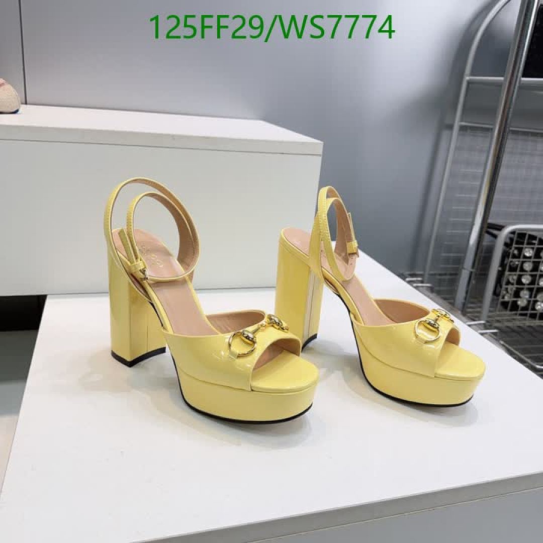 Gucci-Women Shoes Code: WS7774 $: 125USD