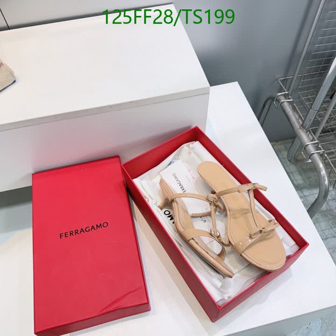 Ferragamo-Women Shoes Code: TS199 $: 125USD
