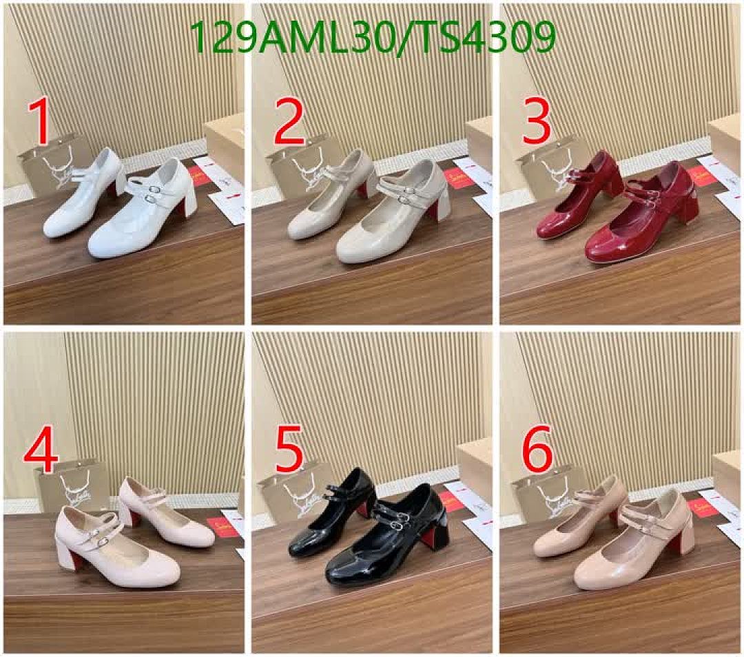 Christian Louboutin-Women Shoes Code: TS4309 $: 129USD