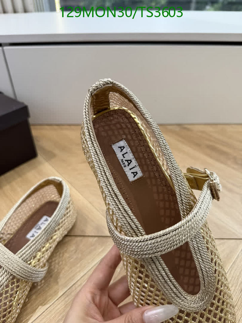 Alaia-Women Shoes Code: TS3603 $: 129USD