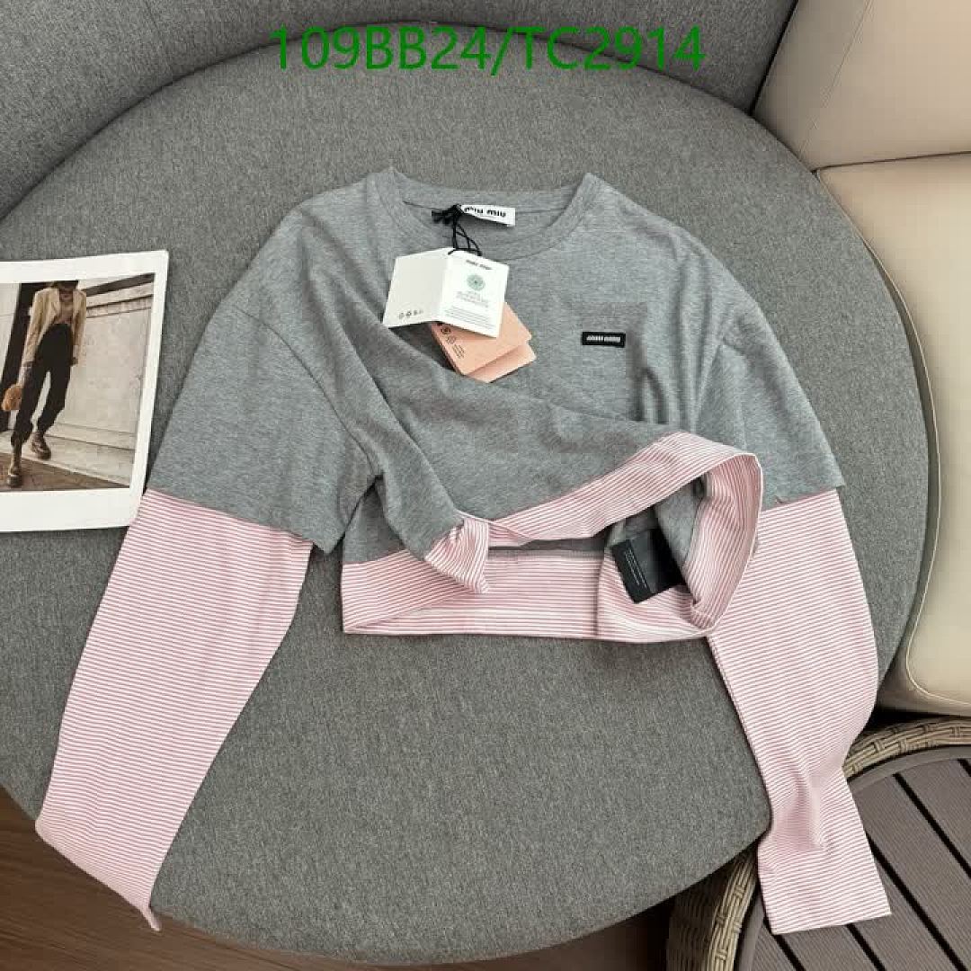 Miu Miu-Clothing Code: TC2914 $: 109USD