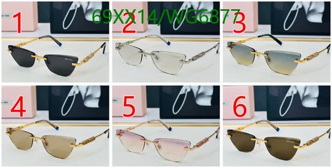 Miu Miu-Glasses Code: WG6877 $: 69USD