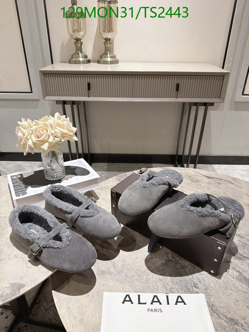 Alaia-Women Shoes Code: TS2443 $: 129USD