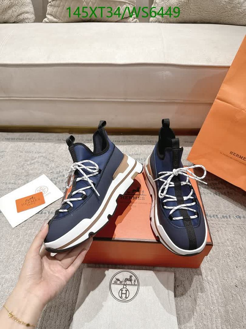 Hermes-Men shoes Code: WS6449 $: 145USD