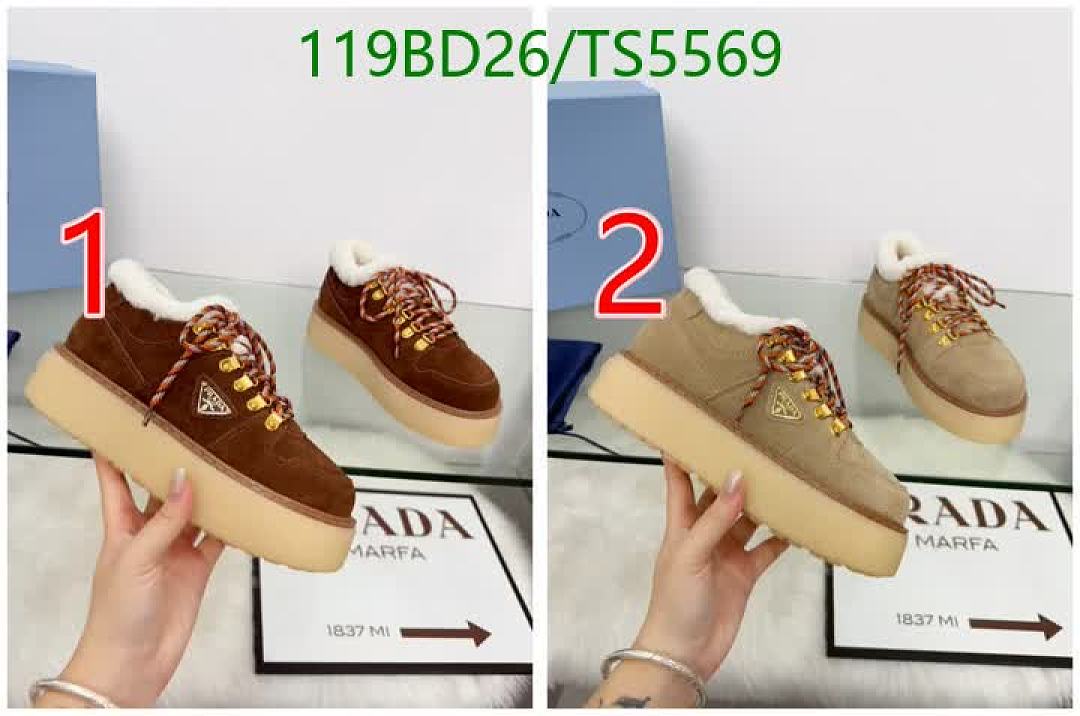Prada-Women Shoes Code: TS5569 $: 119USD