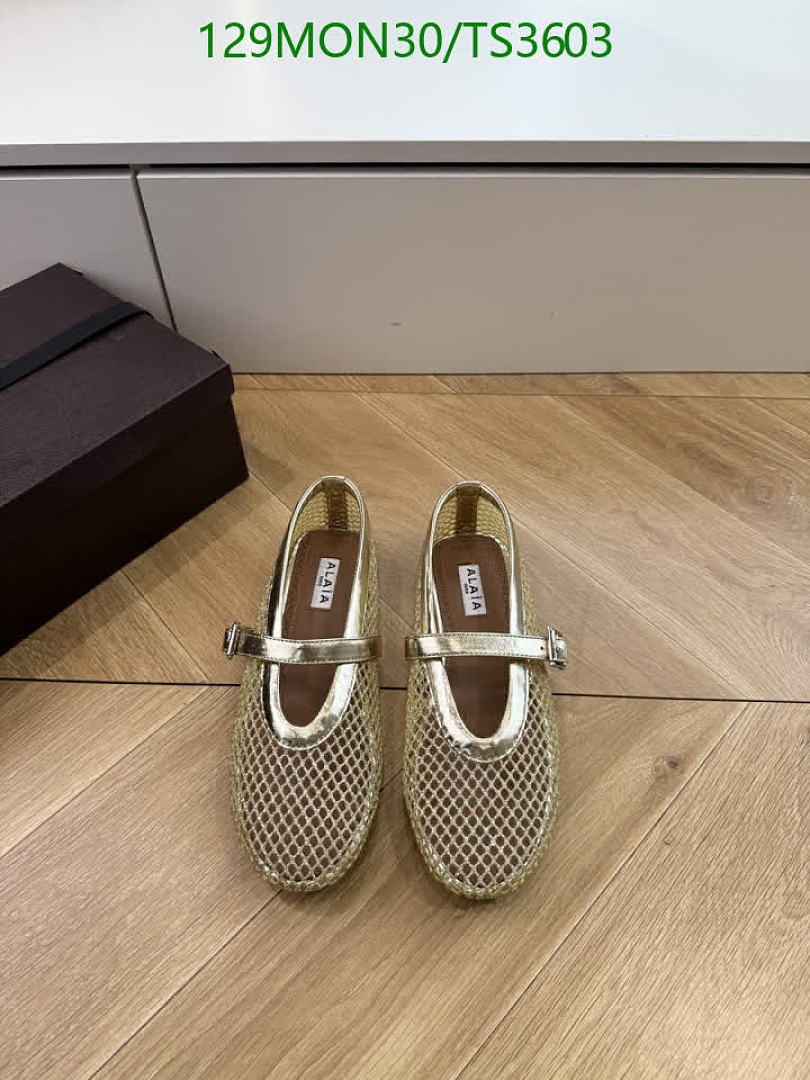 Alaia-Women Shoes Code: TS3603 $: 129USD