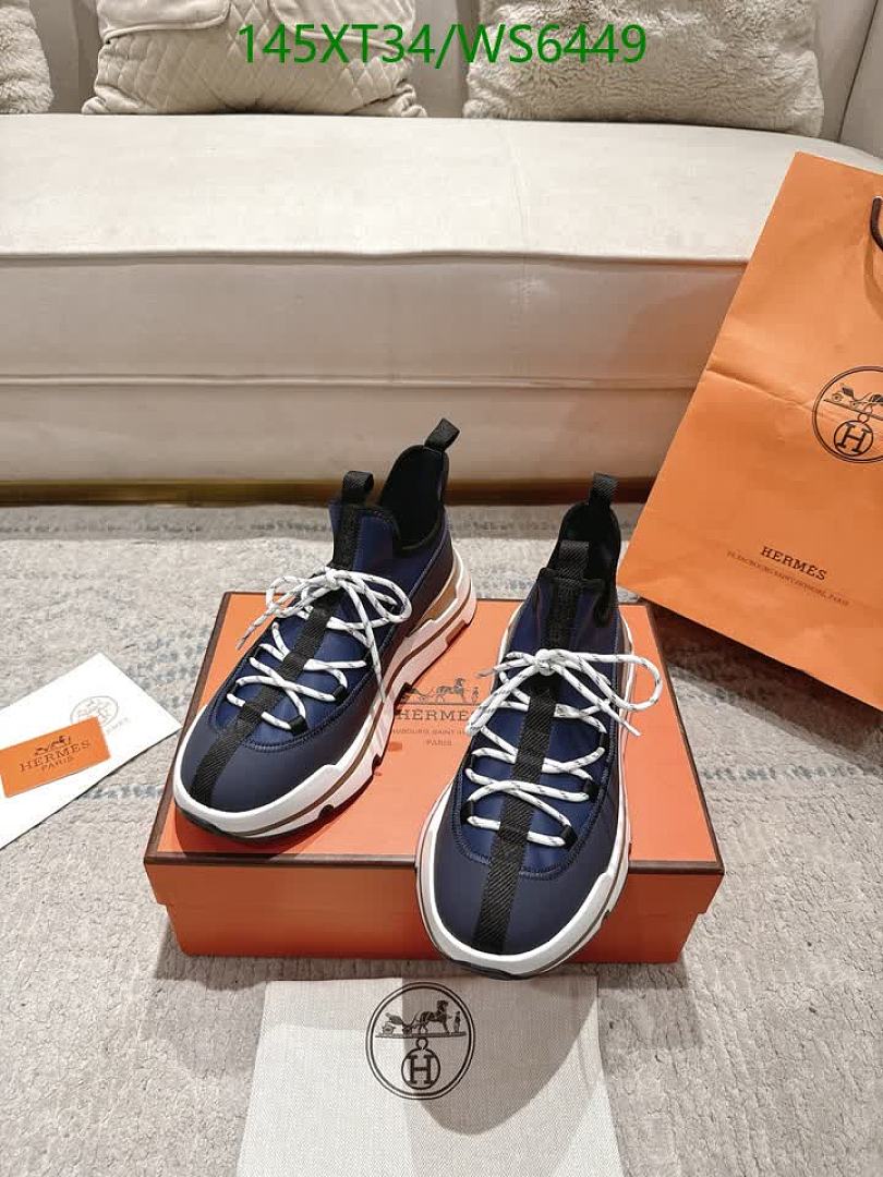 Hermes-Men shoes Code: WS6449 $: 145USD