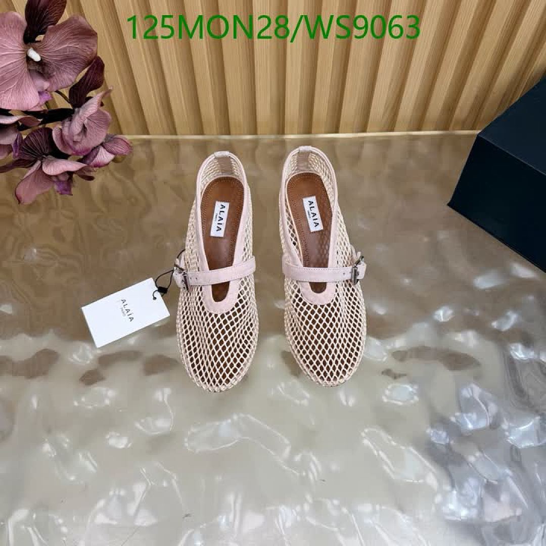 Alaia-Women Shoes Code: WS9063 $: 125USD