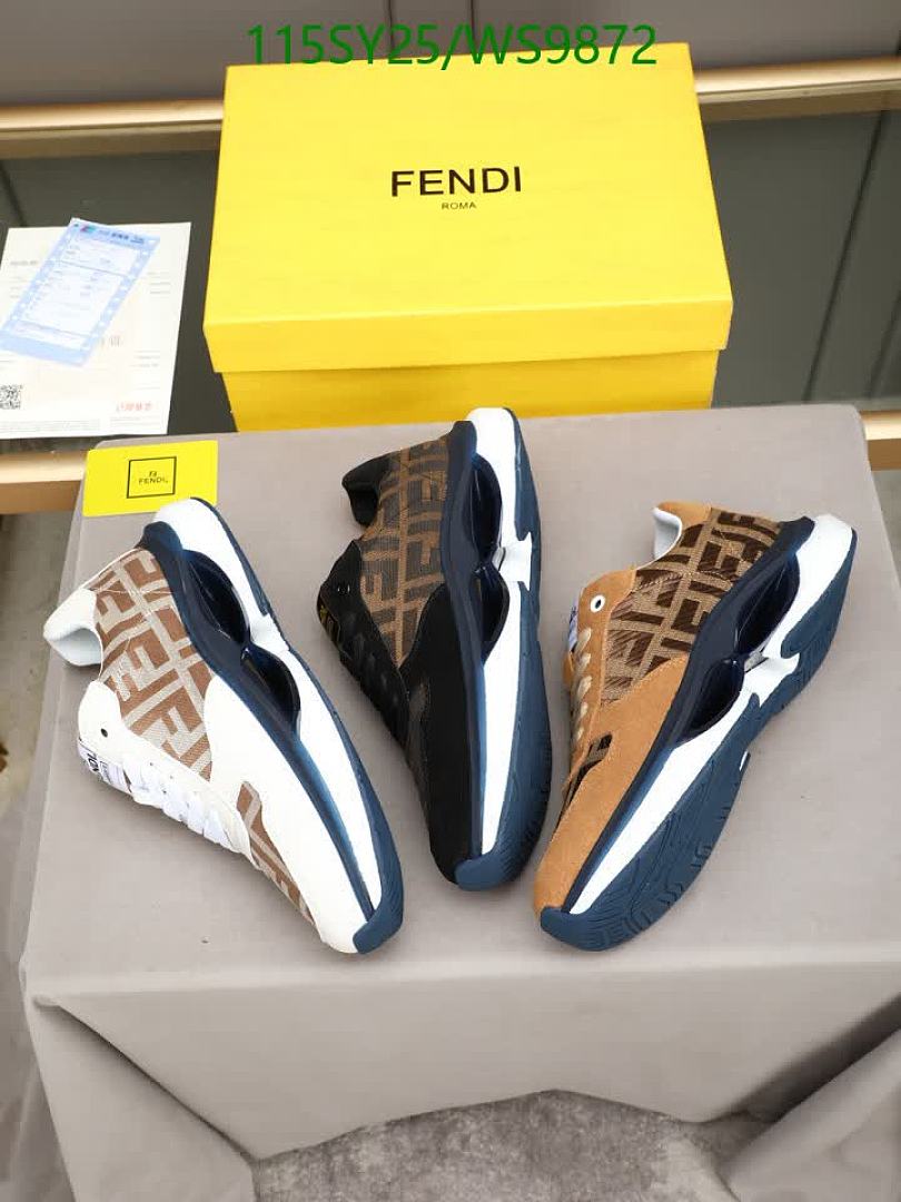 Fendi-Men shoes Code: WS9872 $: 115USD