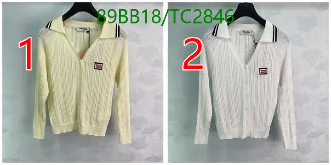 Miu Miu-Clothing Code: TC2846 $: 89USD