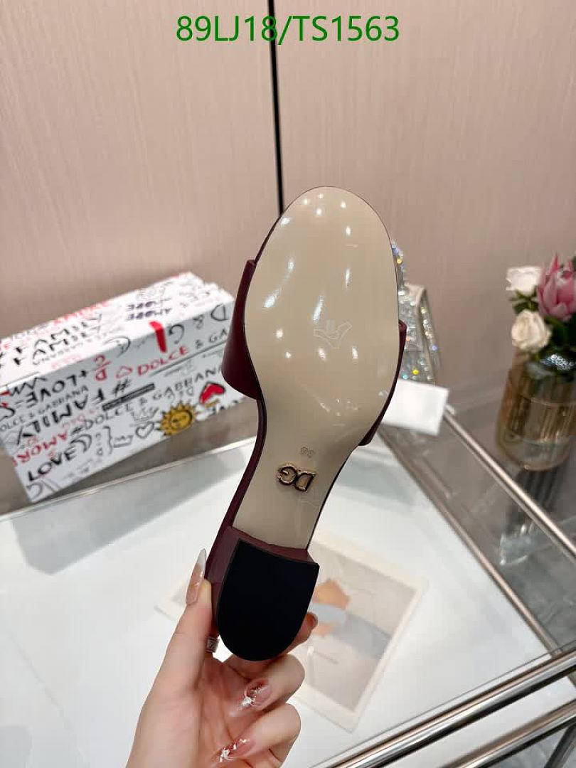 D&G-Women Shoes Code: TS1563 $: 89USD