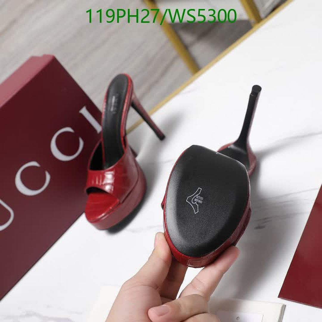Gucci-Women Shoes Code: WS5300 $: 119USD