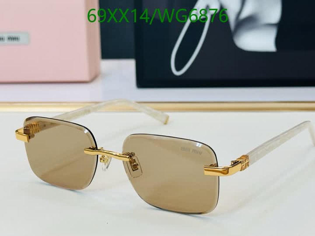 Miu Miu-Glasses Code: WG6876 $: 69USD
