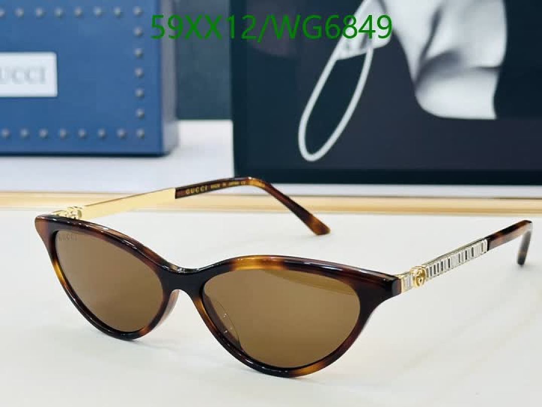 Gucci-Glasses Code: WG6849 $: 59USD