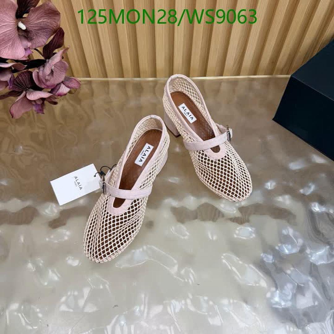Alaia-Women Shoes Code: WS9063 $: 125USD