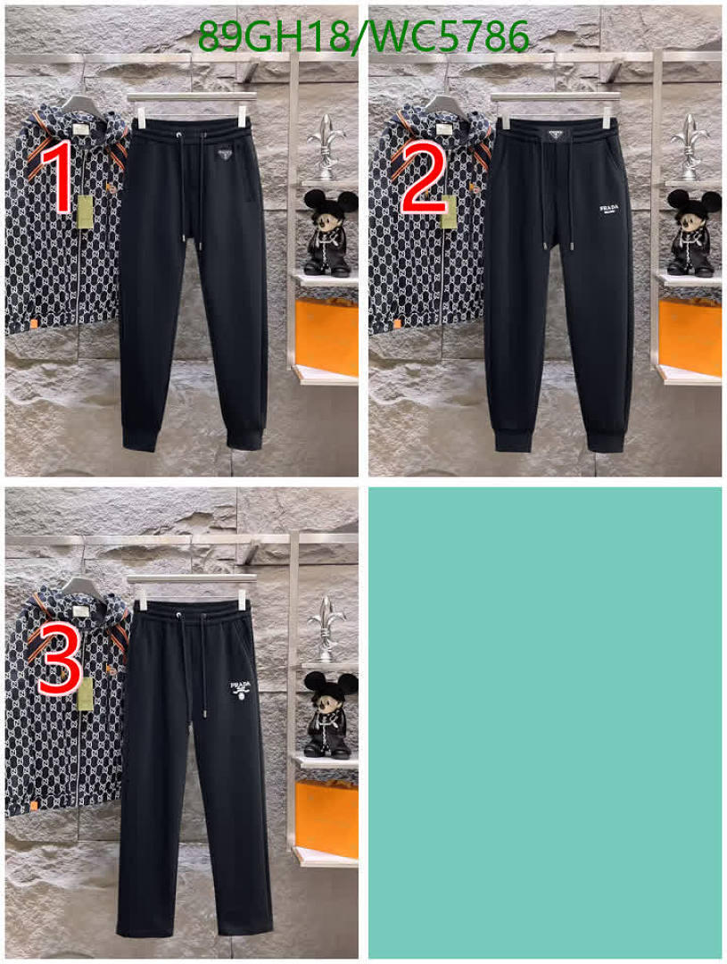 Prada-Clothing Code: WC5786 $: 89USD