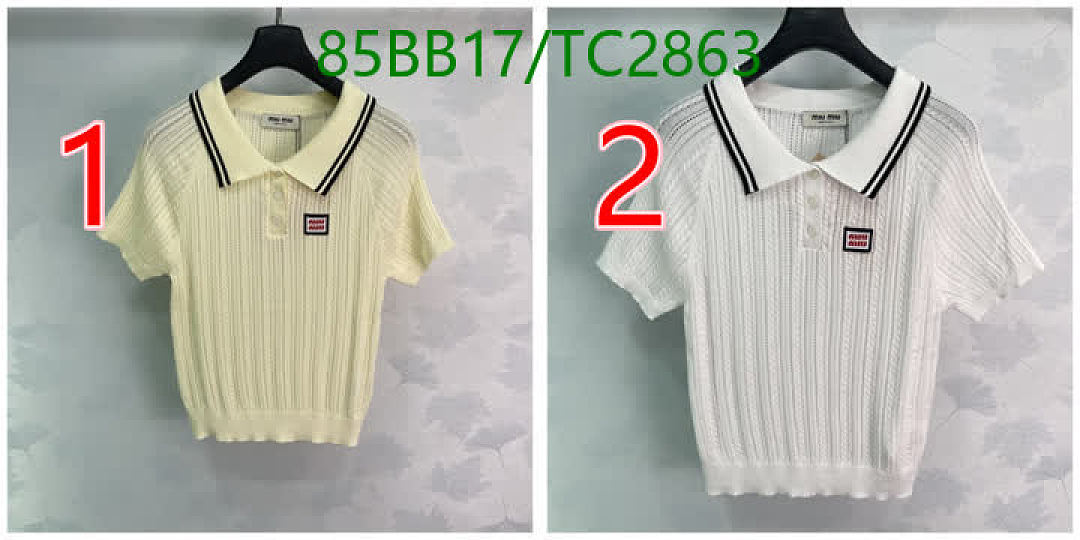 Miu Miu-Clothing Code: TC2863 $: 85USD