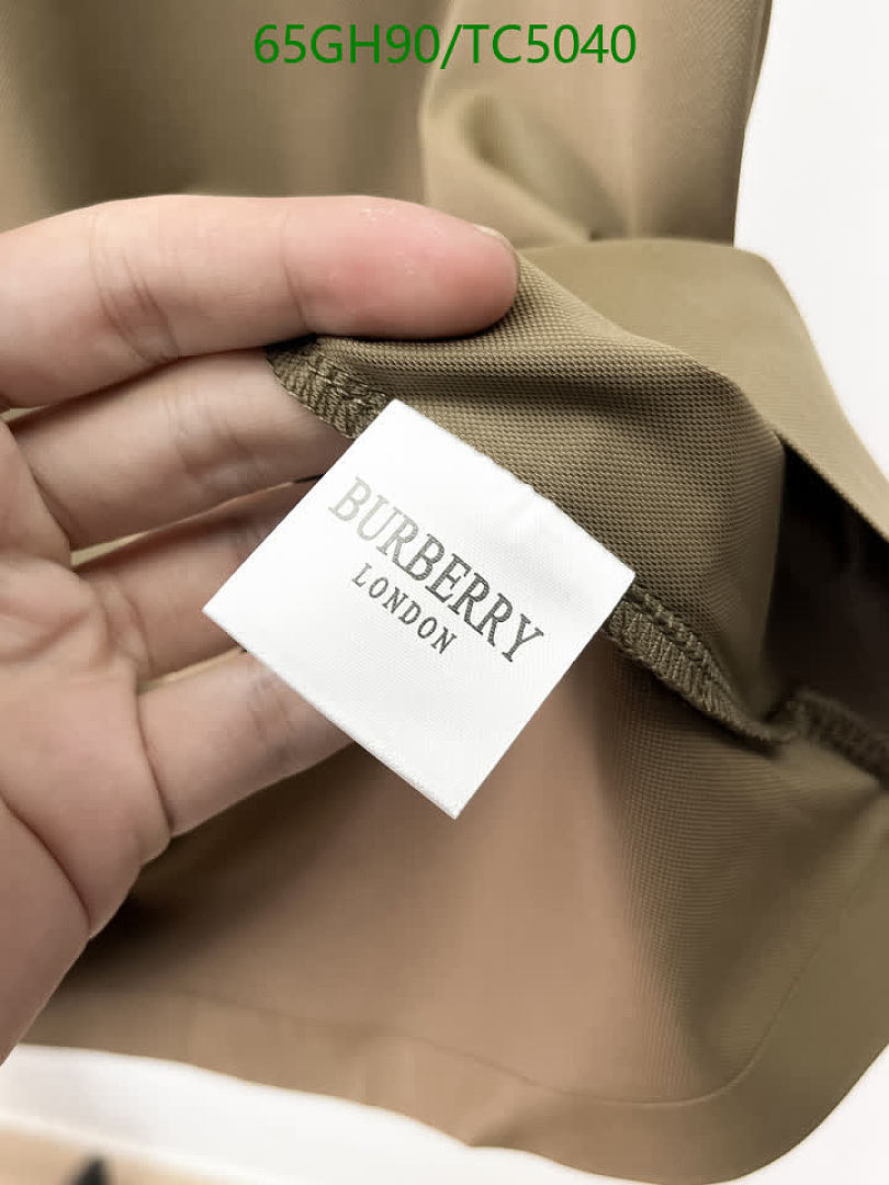 Burberry-Clothing Code: TC5040 $: 65USD