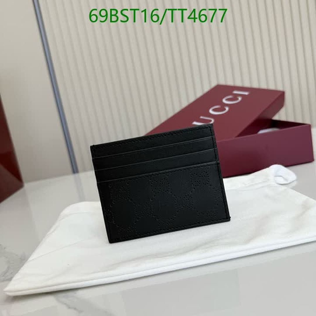 Gucci-Wallet Mirror Quality Code: TT4677 $: 69USD