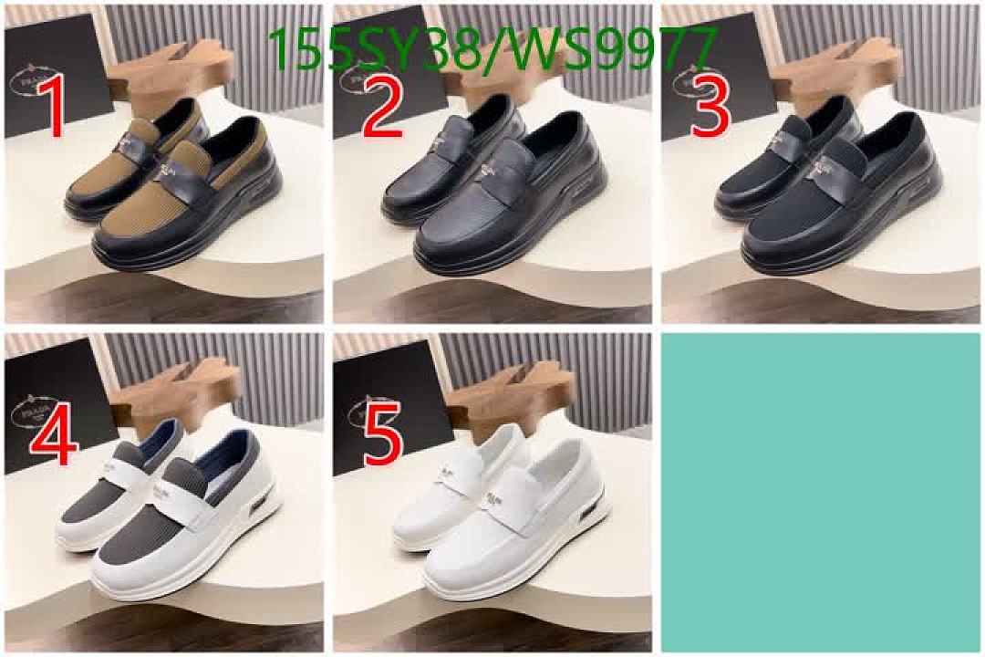 Prada-Men shoes Code: WS9977 $: 155USD