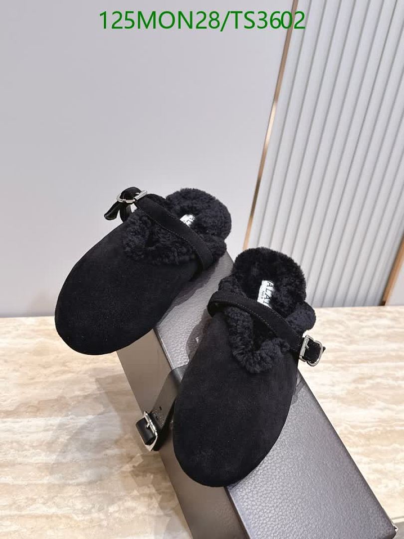 Alaia-Women Shoes Code: TS3602 $: 125USD