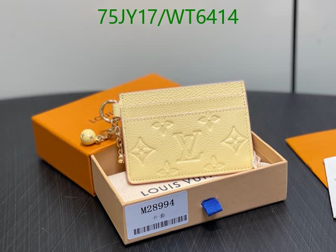 LV-Wallet Mirror Quality Code: WT6414 $: 75USD