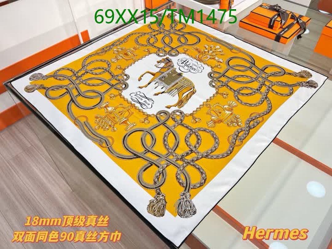 Hermes-Scarf Code: TM1475 $: 69USD