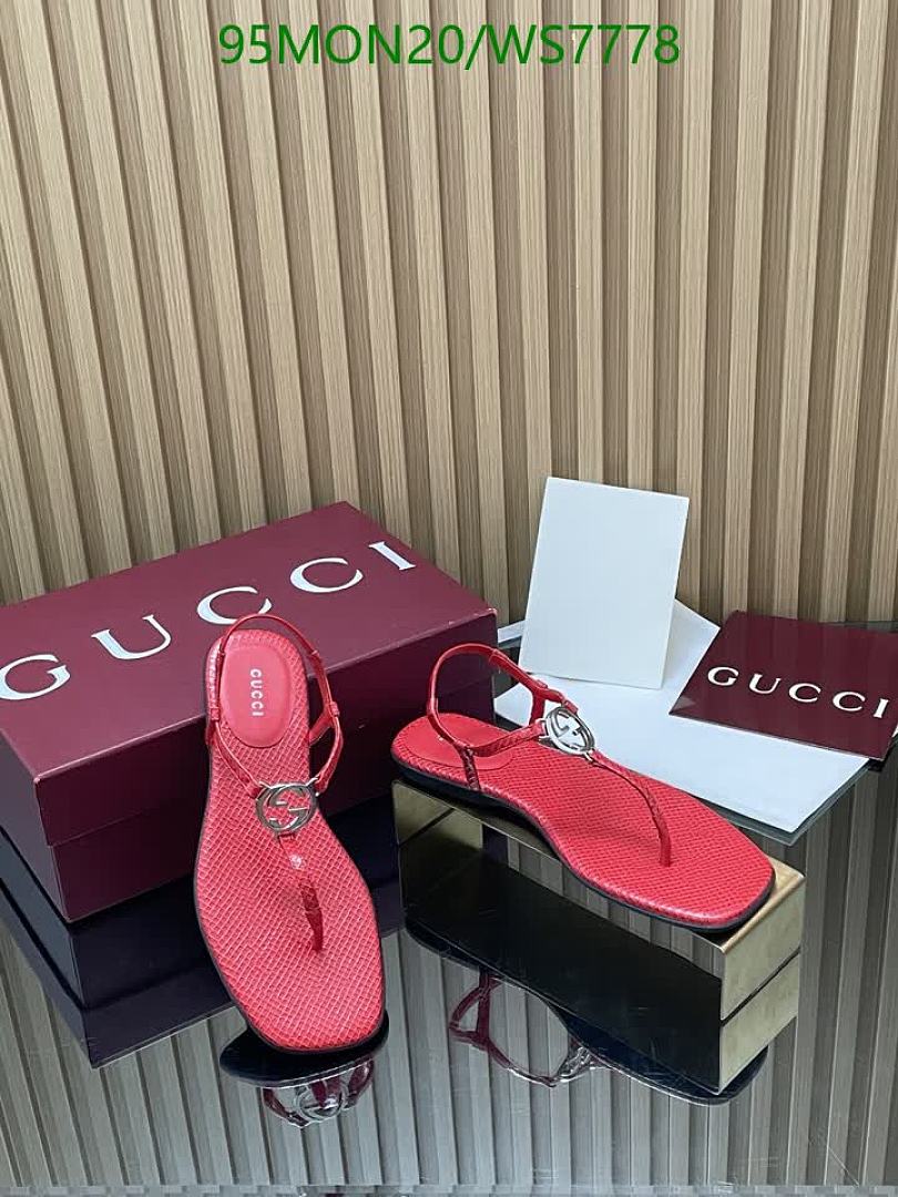 Gucci-Women Shoes Code: WS7778 $: 95USD