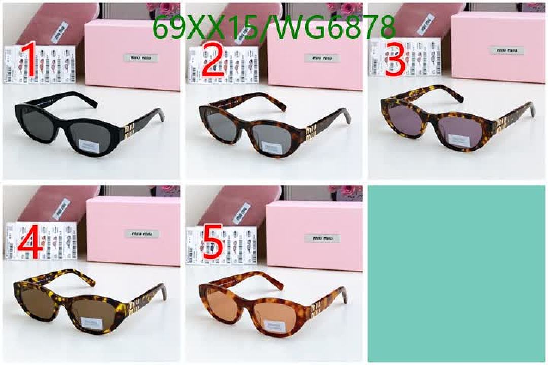 Miu Miu-Glasses Code: WG6878 $: 69USD