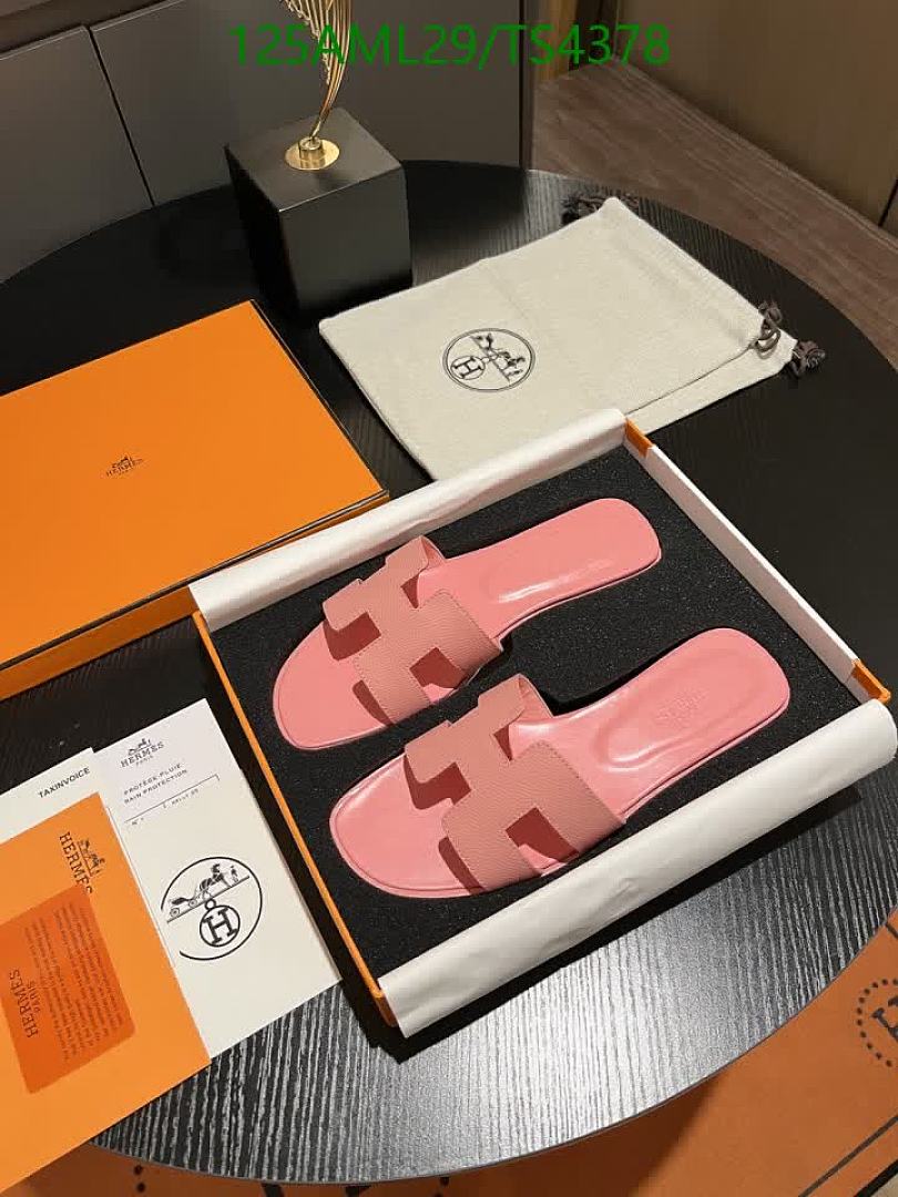 Hermes-Women Shoes Code: TS4378 $: 125USD