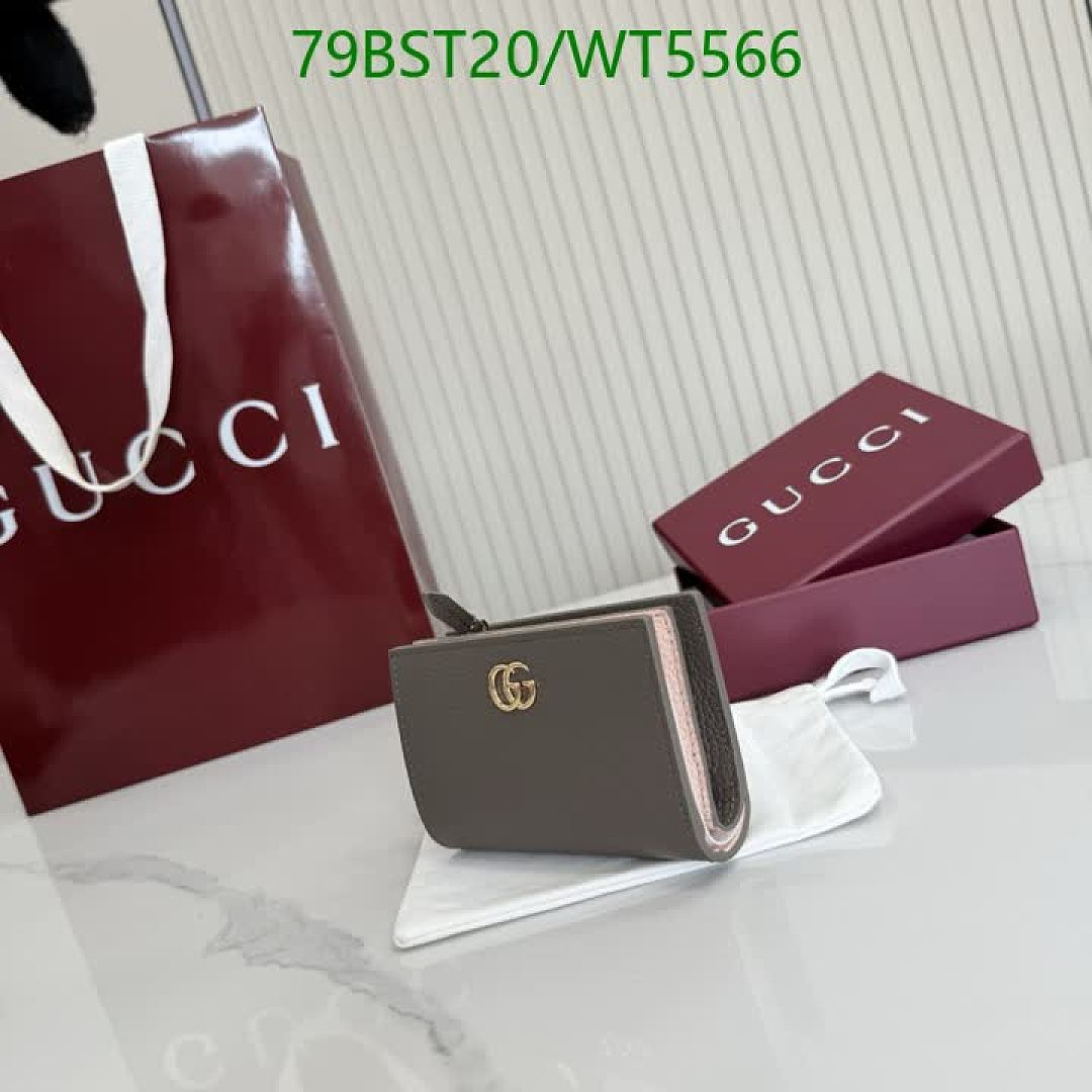 Gucci-Wallet Mirror Quality Code: WT5566 $: 79USD