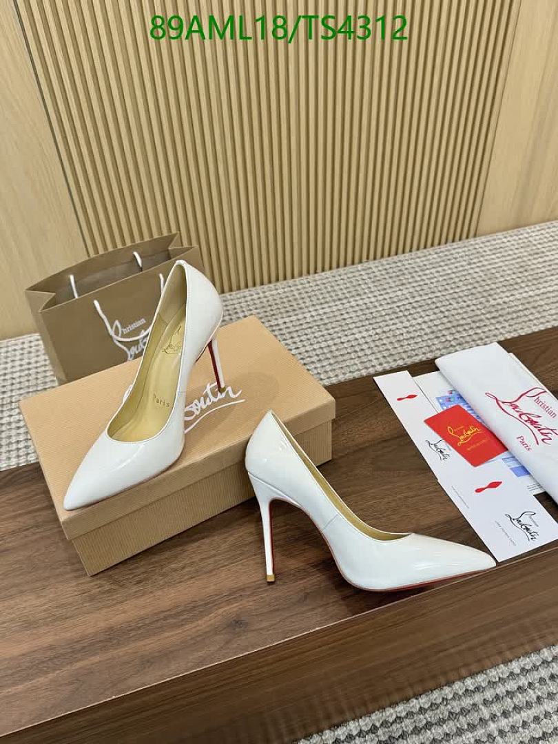 Christian Louboutin-Women Shoes Code: TS4312 $: 89USD